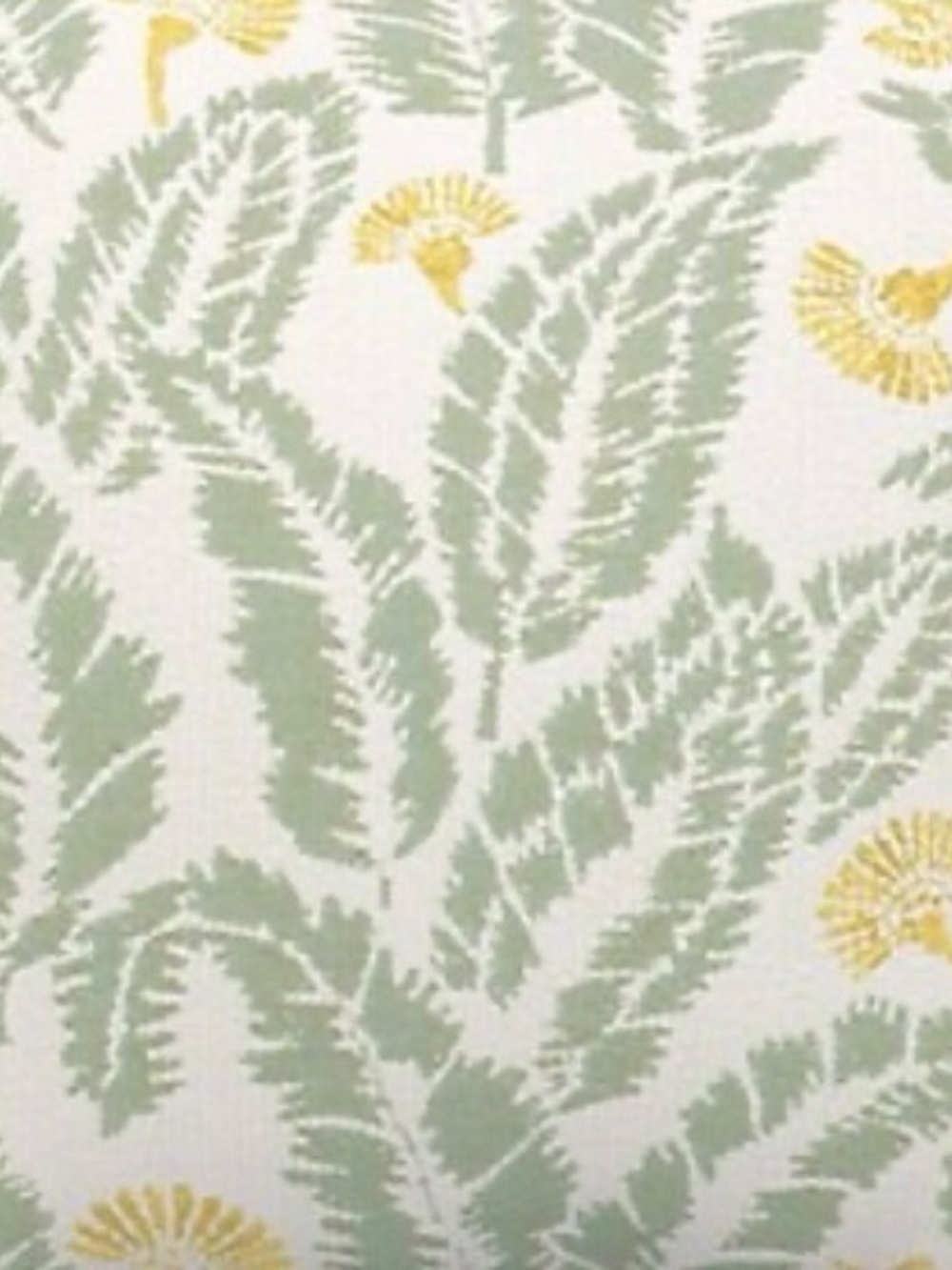 UMBRELLA 11 ft REPLACEMENT CANOPY only. Botanical Leaf Print.  FRONTGATE -